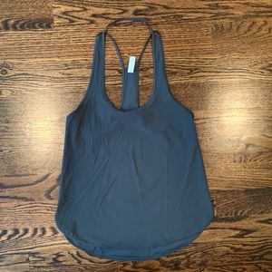 lululemon workout top with racerback